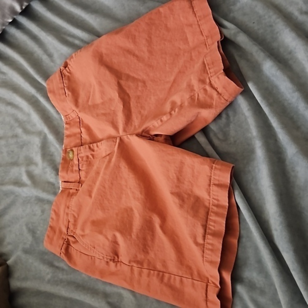 LOFT Coral Orange Women's Bermuda Shorts